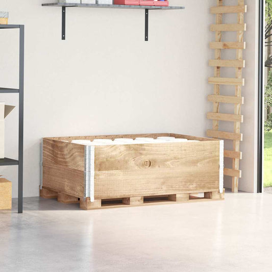 Palletopzetranden 2 st 120x80 cm massief grenenhout is nu te koop bij PeponiXL, paradijselijk wonen!