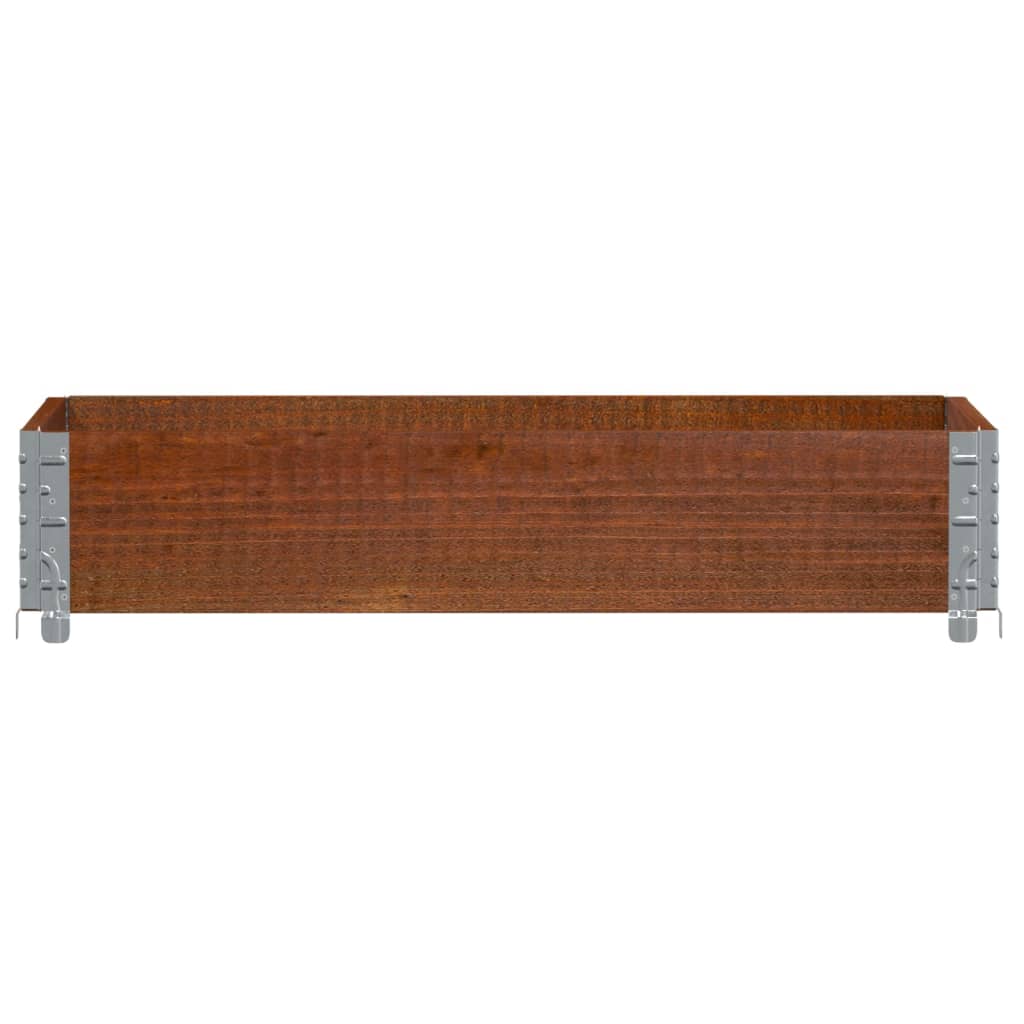 Palletopzetrand 100x50 cm massief grenenhout bruin is nu te koop bij PeponiXL, paradijselijk wonen!