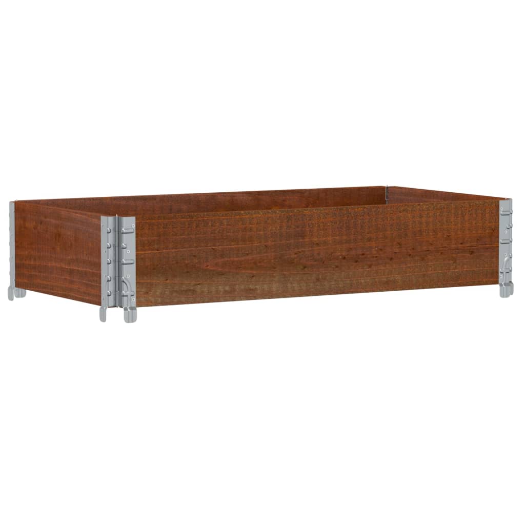 Palletopzetrand 100x50 cm massief grenenhout bruin is nu te koop bij PeponiXL, paradijselijk wonen!