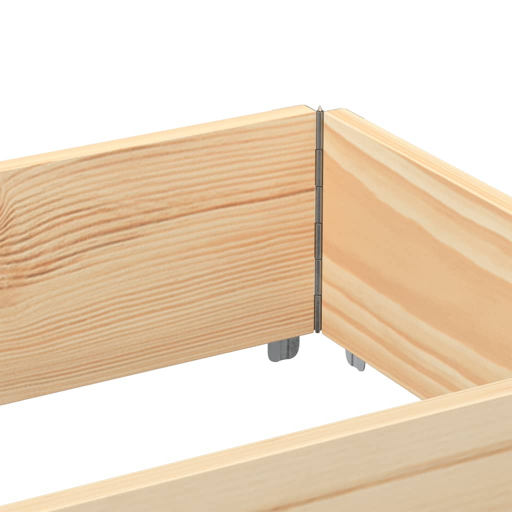 Palletopzetrand 150x50 cm massief grenenhout is nu te koop bij PeponiXL, paradijselijk wonen!