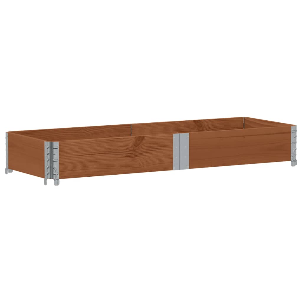 Palletopzetrand 150x50 cm massief grenenhout bruin is nu te koop bij PeponiXL, paradijselijk wonen!