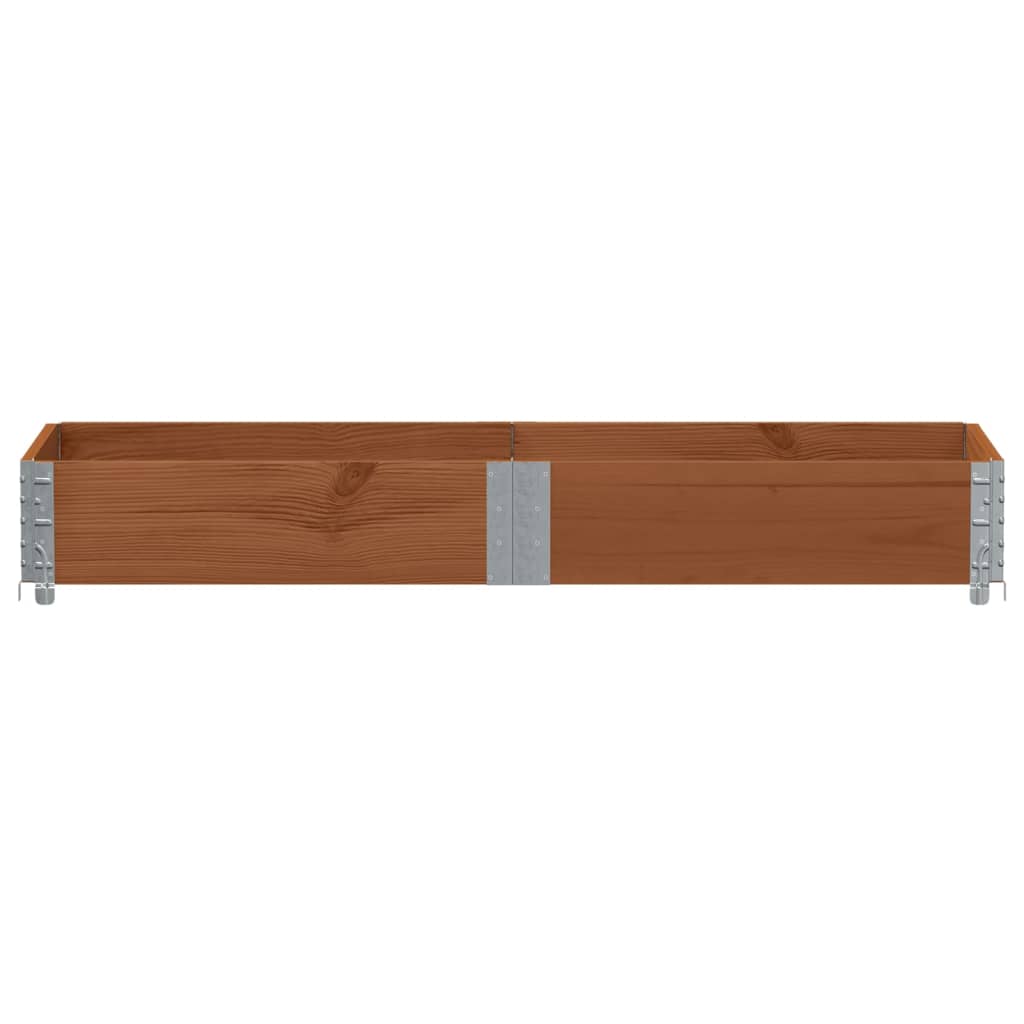 Palletopzetrand 150x50 cm massief grenenhout bruin is nu te koop bij PeponiXL, paradijselijk wonen!