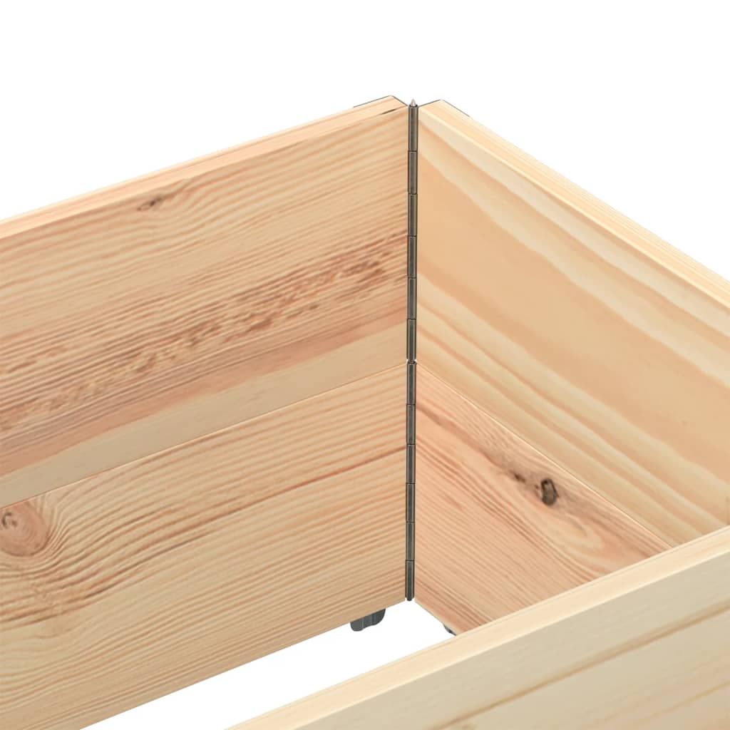 Palletopzetranden 2 st 150x50 cm massief grenenhout is nu te koop bij PeponiXL, paradijselijk wonen!