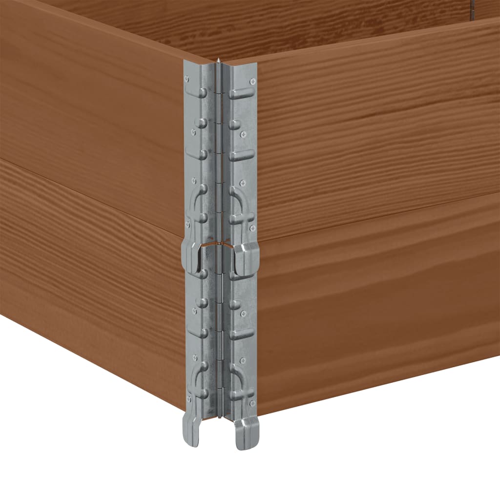 Palletopzetranden 2 st 150x50 cm massief grenenhout bruin is nu te koop bij PeponiXL, paradijselijk wonen!
