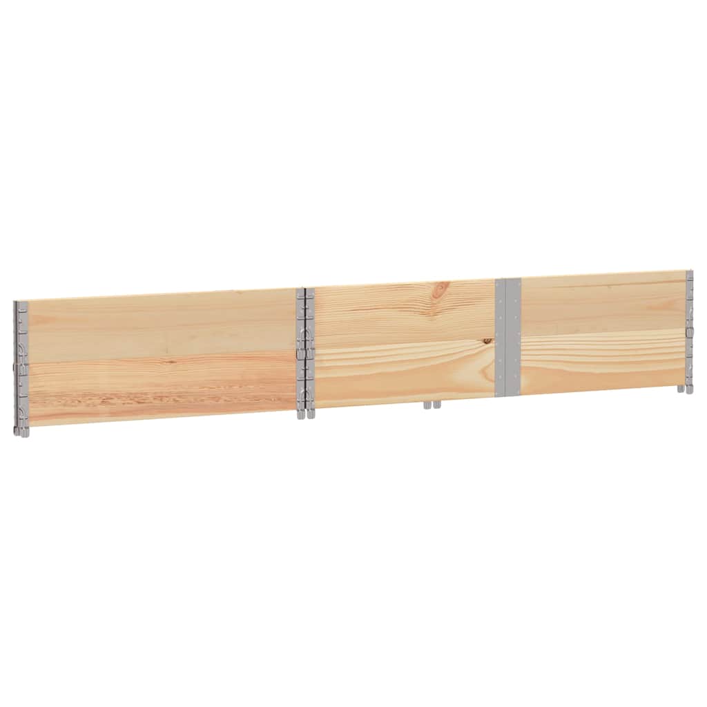 Palletopzetranden 2 st 150x100 cm massief grenenhout is nu te koop bij PeponiXL, paradijselijk wonen!