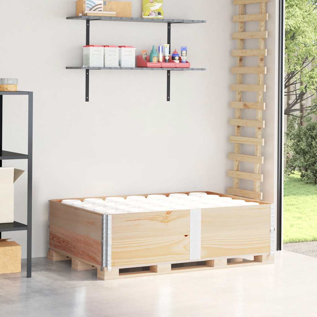 Palletopzetranden 2 st 150x100 cm massief grenenhout is nu te koop bij PeponiXL, paradijselijk wonen!