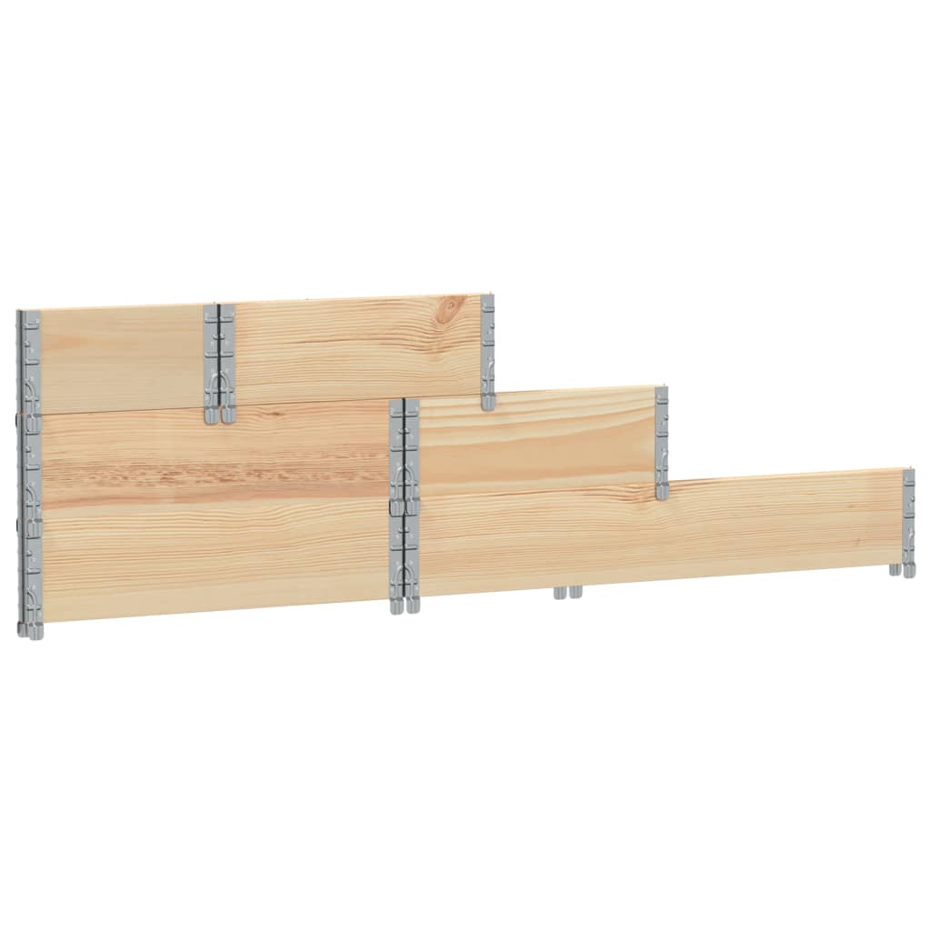 Verhoogde plantenbak 3-laags 120x80 cm massief grenenhout is nu te koop bij PeponiXL, paradijselijk wonen!