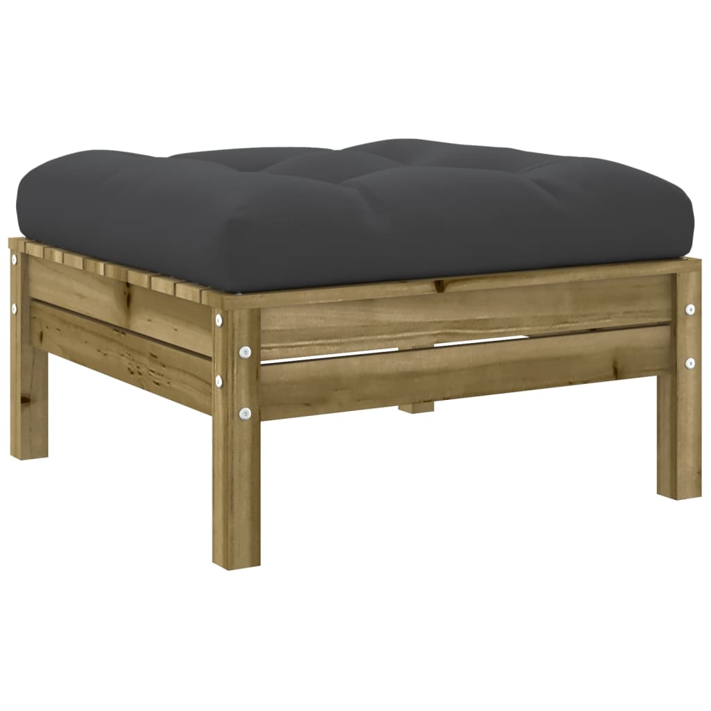 5-delige Loungeset met kussens geïmpregneerd grenenhout is nu te koop bij PeponiXL, paradijselijk wonen!
