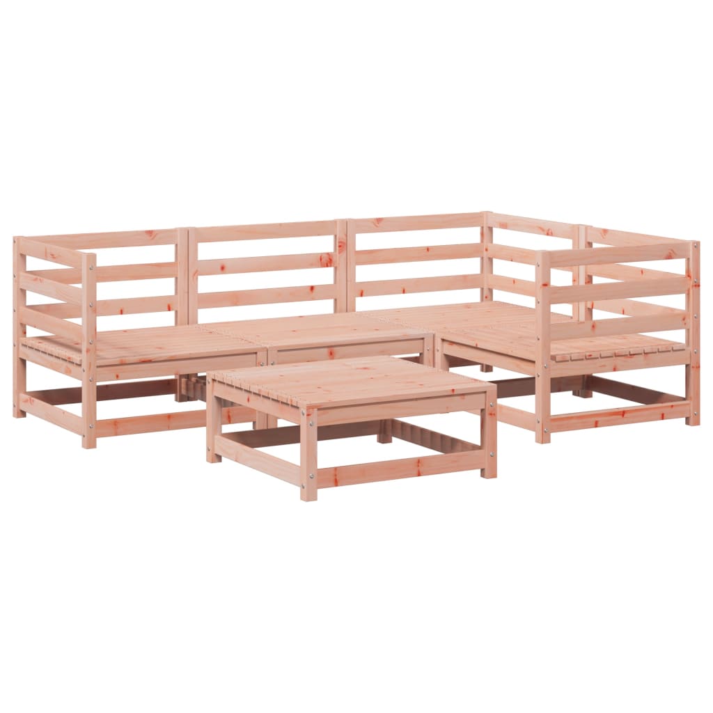 5-delige Loungeset massief douglas vurenhout is nu te koop bij PeponiXL, paradijselijk wonen!