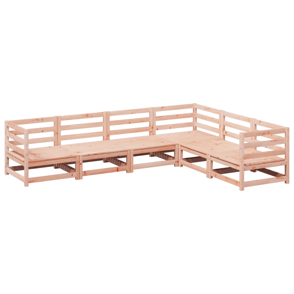 6-delige Loungeset massief douglas vurenhout is nu te koop bij PeponiXL, paradijselijk wonen!