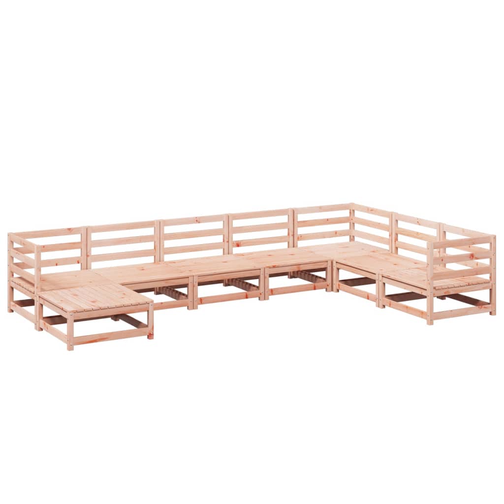 8-delige Loungeset massief douglas vurenhout is nu te koop bij PeponiXL, paradijselijk wonen!