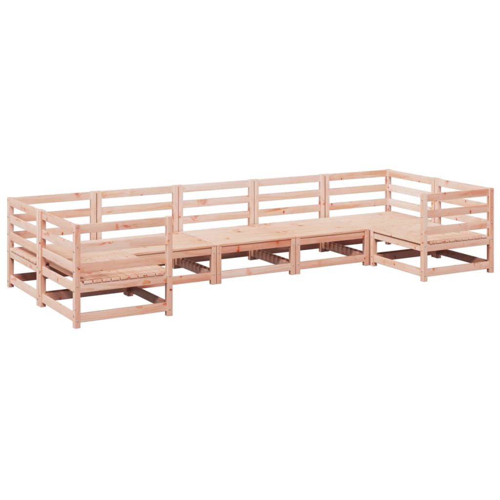 7-delige Loungeset massief douglas vurenhout is nu te koop bij PeponiXL, paradijselijk wonen!