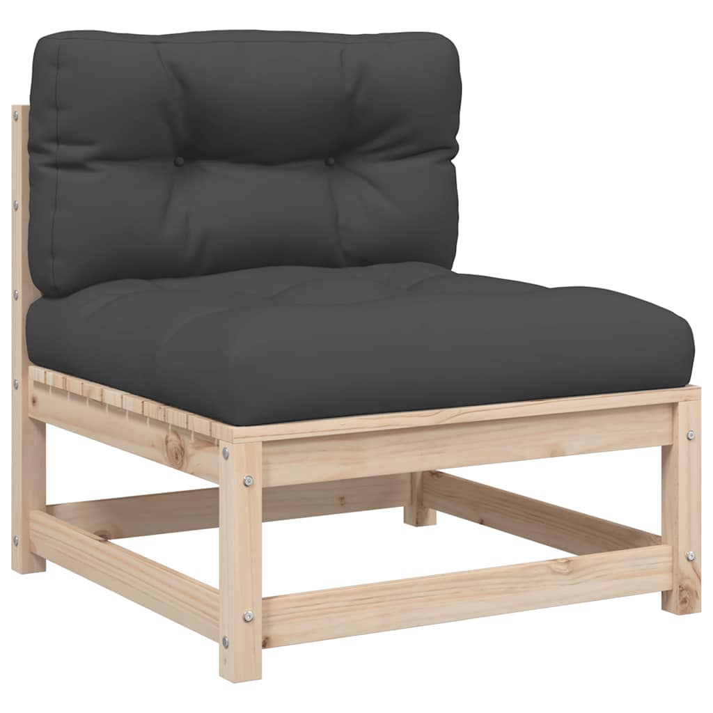 10-delige Loungeset met kussens massief grenenhout is nu te koop bij PeponiXL, paradijselijk wonen!
