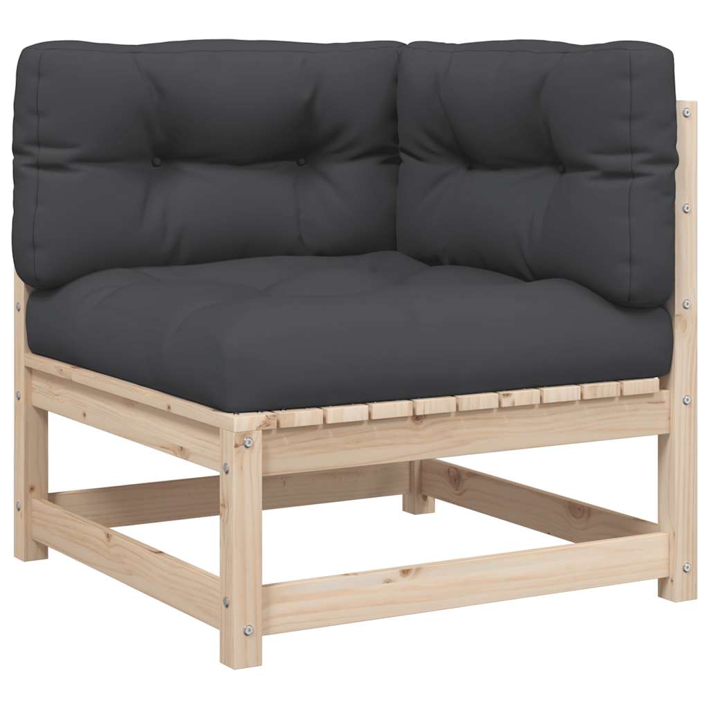 10-delige Loungeset met kussens massief grenenhout is nu te koop bij PeponiXL, paradijselijk wonen!