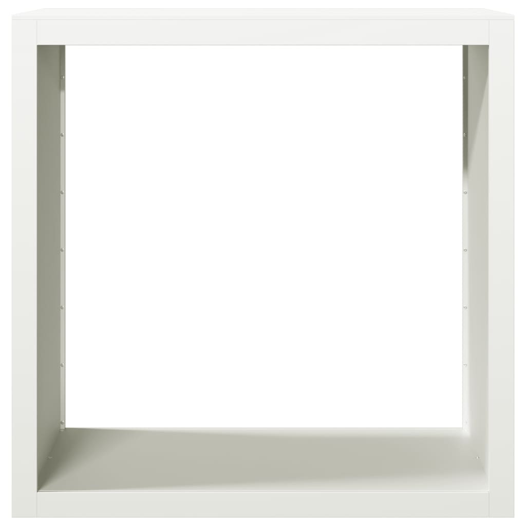 Haardhoutrek 100x40x100 cm staal wit is nu te koop bij PeponiXL, paradijselijk wonen!