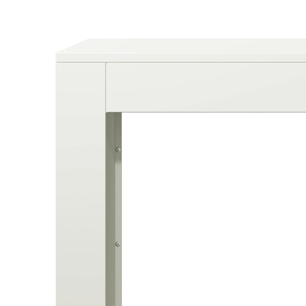 Haardhoutrek 100x40x100 cm staal wit is nu te koop bij PeponiXL, paradijselijk wonen!