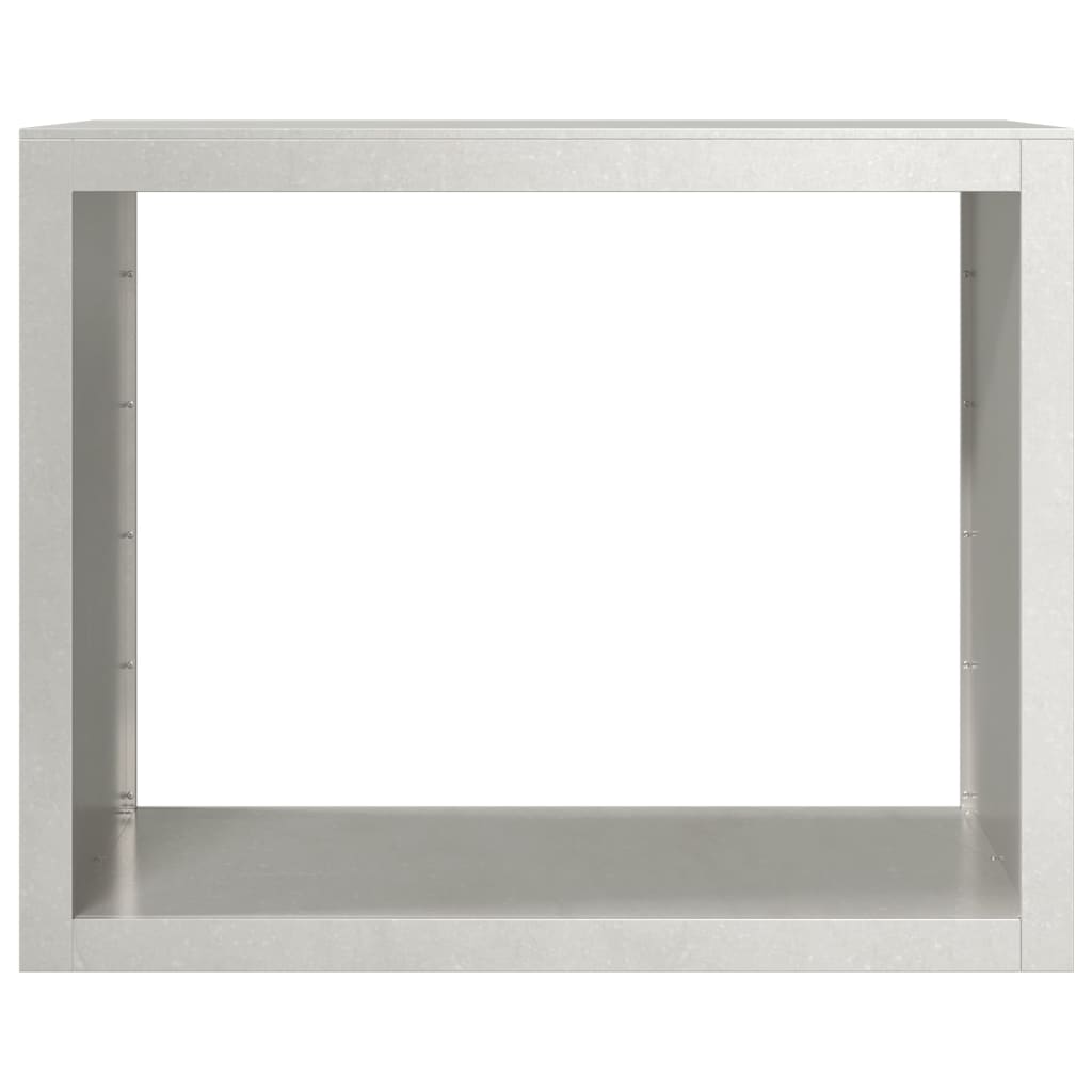 Haardhoutrek 100x40x80 cm roestvrij staal is nu te koop bij PeponiXL, paradijselijk wonen!