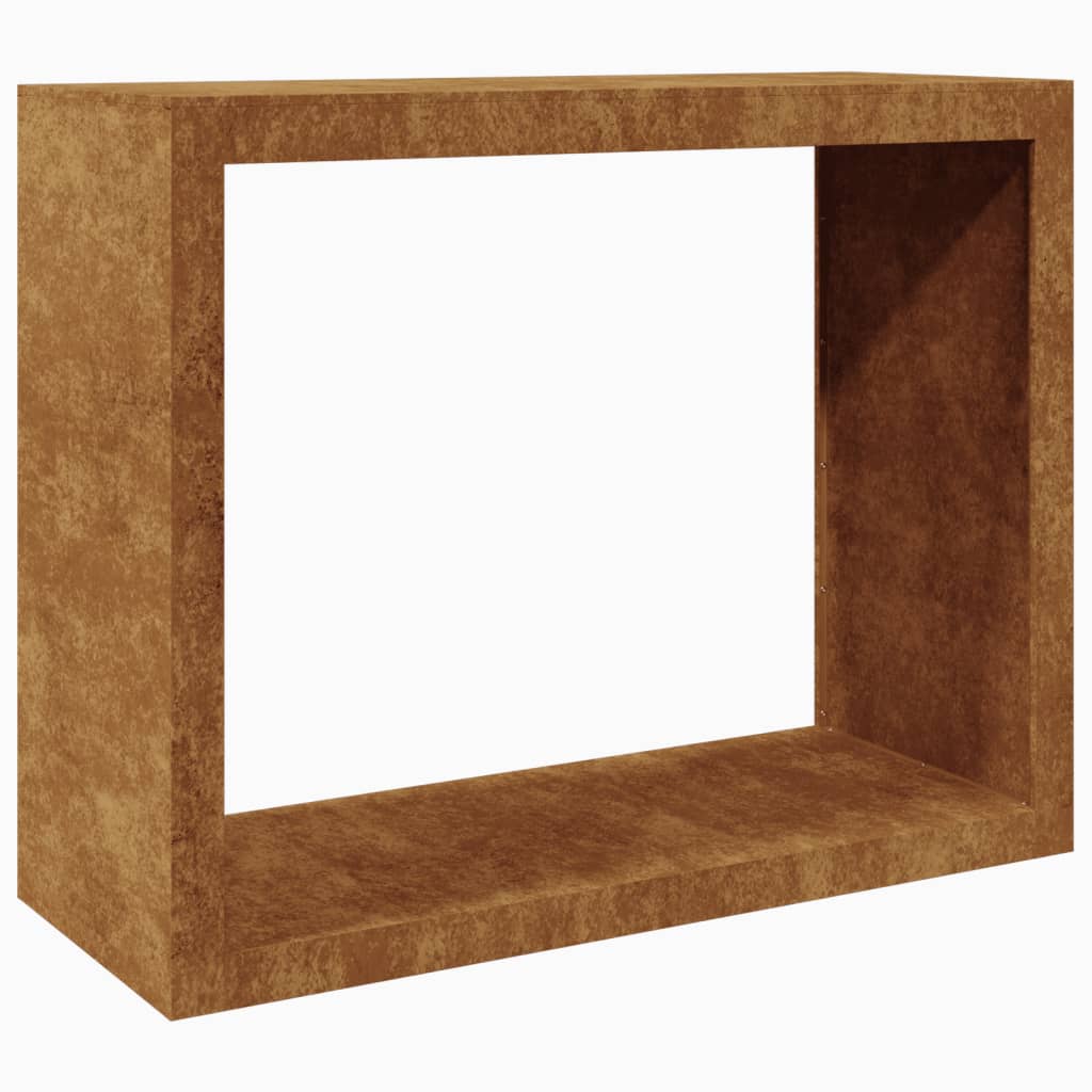 Brandhoutrek 100x40x80 cm weervast staal is nu te koop bij PeponiXL, paradijselijk wonen!