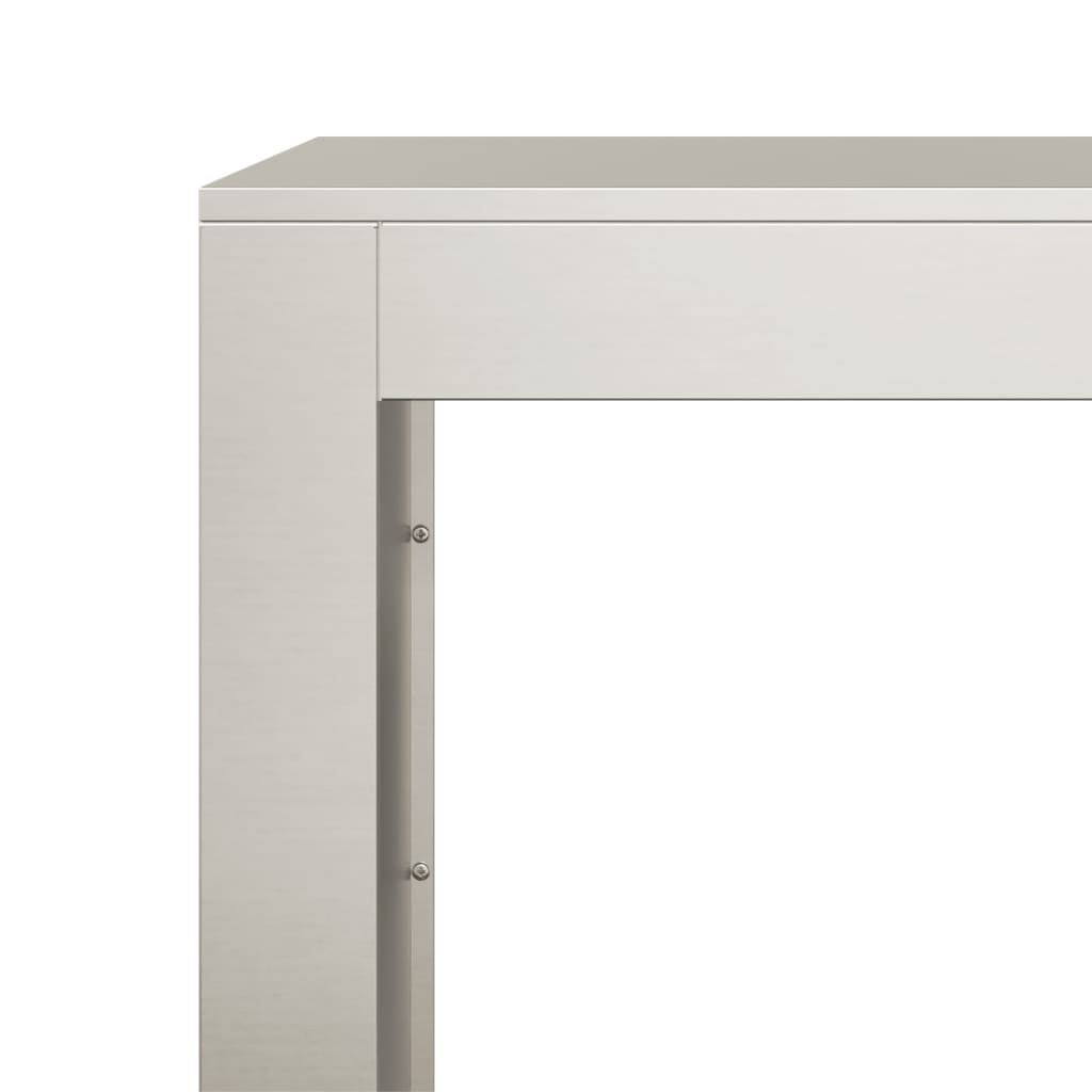 Brandhoutrek 100x40x80 cm weervast staal is nu te koop bij PeponiXL, paradijselijk wonen!