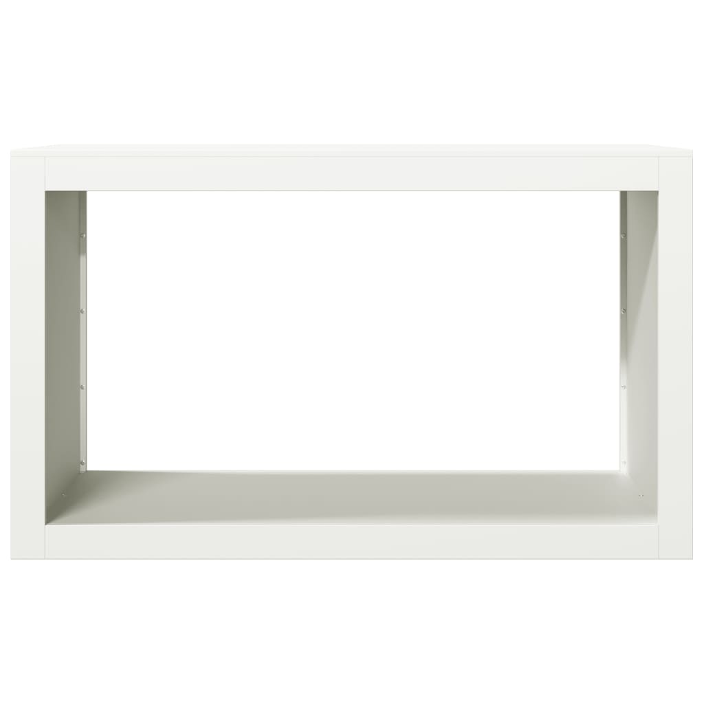 Haardhoutrek 100x40x60 cm staal wit is nu te koop bij PeponiXL, paradijselijk wonen!