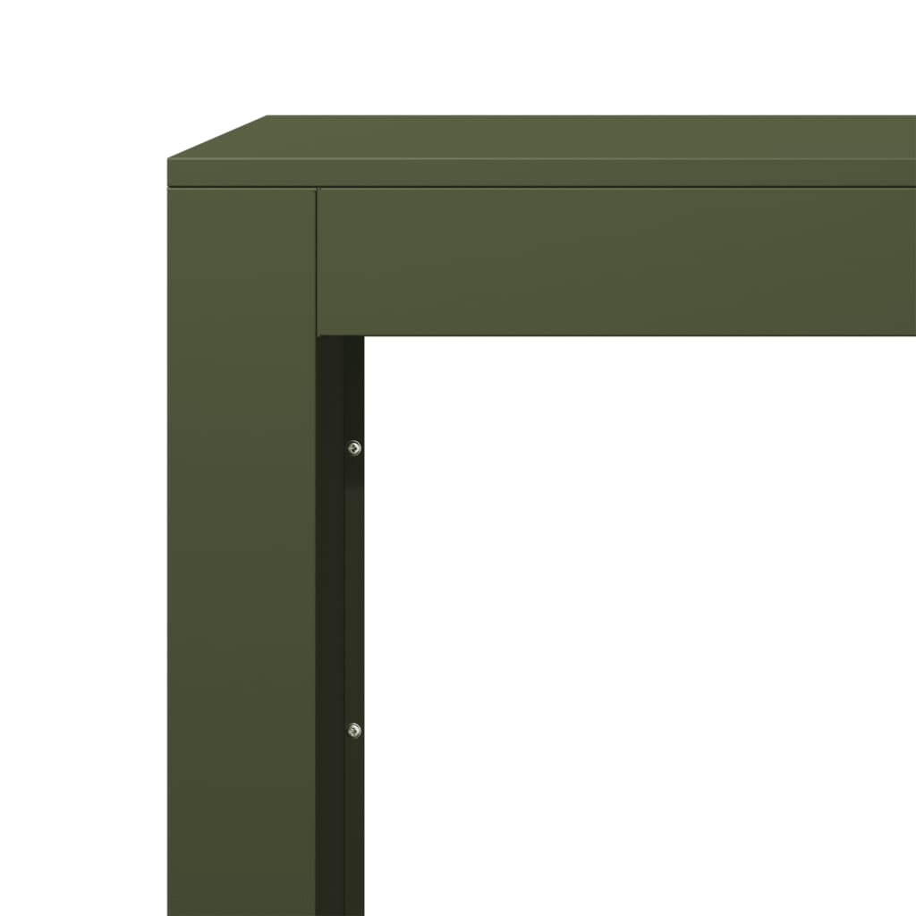 Haardhoutrek 100x40x60 cm staal groen is nu te koop bij PeponiXL, paradijselijk wonen!