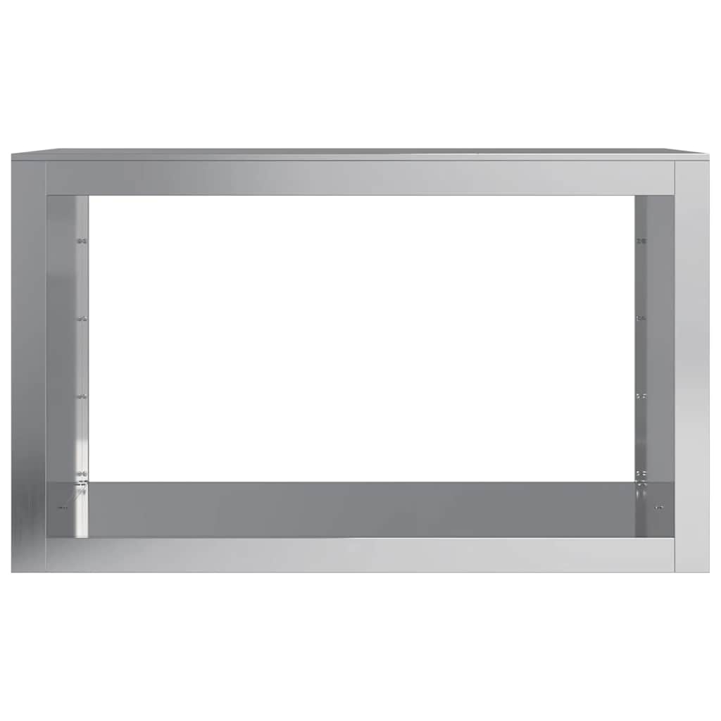 Haardhoutrek 100x40x60 cm gegalvaniseerd staal is nu te koop bij PeponiXL, paradijselijk wonen!