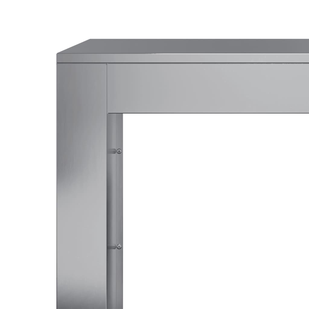 Haardhoutrek 100x40x60 cm gegalvaniseerd staal is nu te koop bij PeponiXL, paradijselijk wonen!