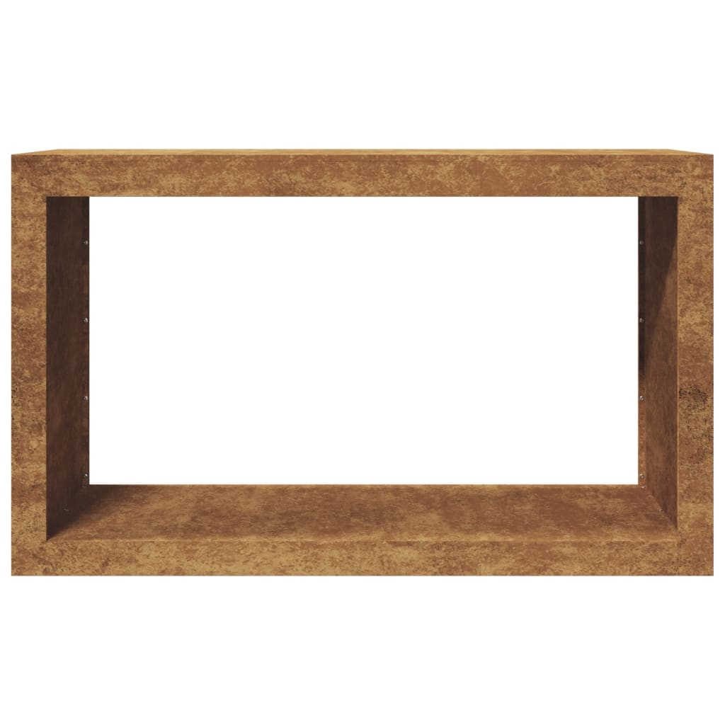 Brandhoutrek 100x40x60 cm weervast staal is nu te koop bij PeponiXL, paradijselijk wonen!