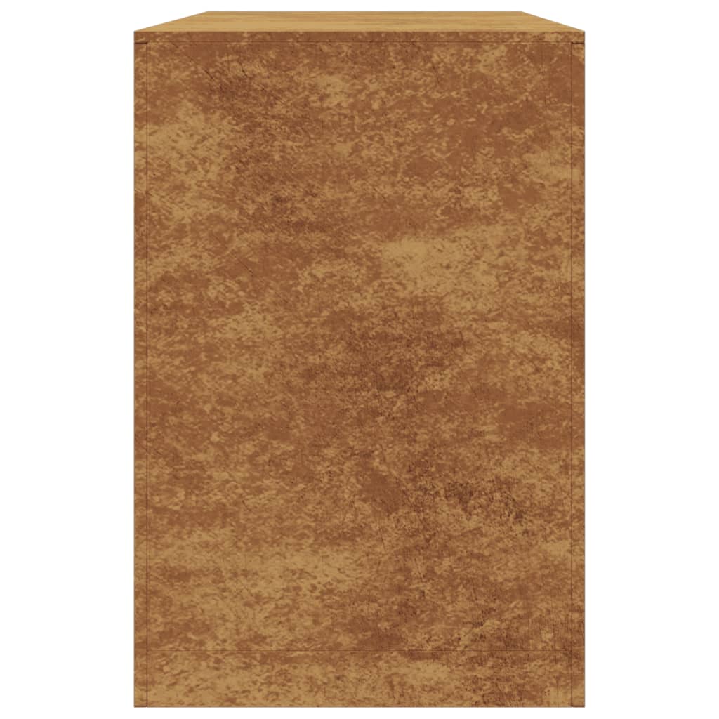 Brandhoutrek 100x40x60 cm weervast staal is nu te koop bij PeponiXL, paradijselijk wonen!