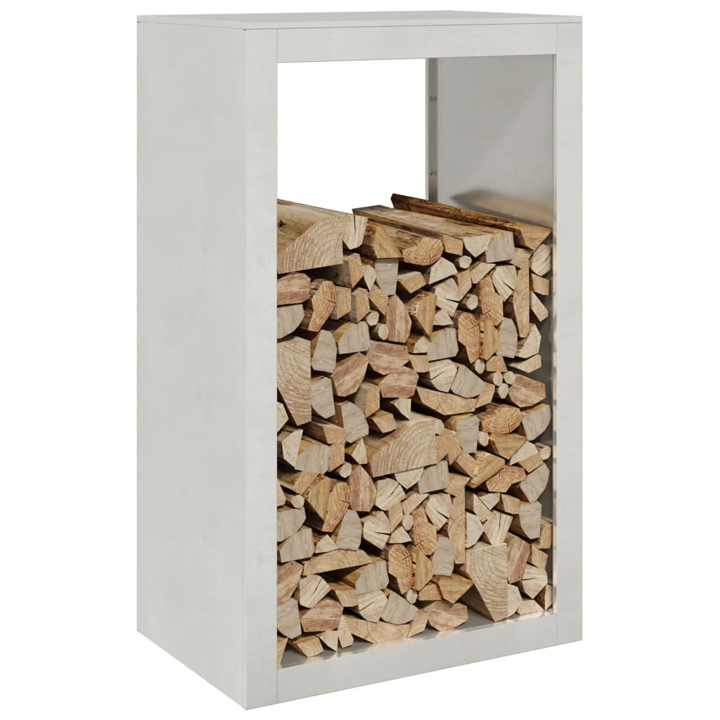 Haardhoutrek 60x40x100 cm roestvrij staal is nu te koop bij PeponiXL, paradijselijk wonen!