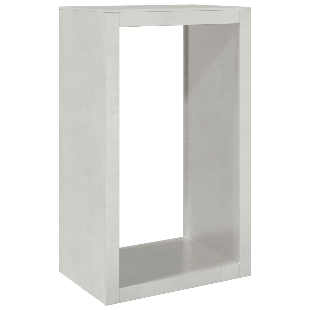 Haardhoutrek 60x40x100 cm roestvrij staal is nu te koop bij PeponiXL, paradijselijk wonen!