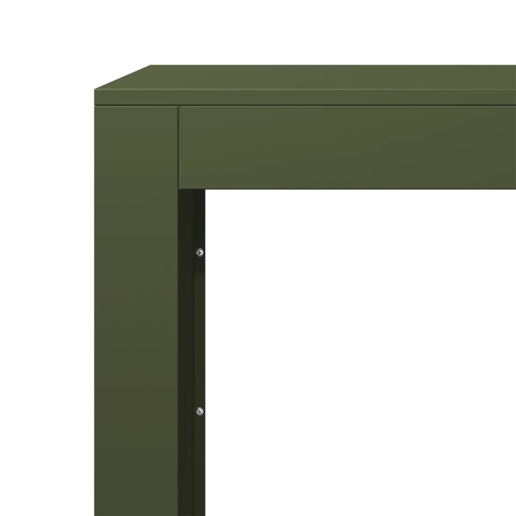 Haardhoutrek 60x40x80 cm staal groen is nu te koop bij PeponiXL, paradijselijk wonen!