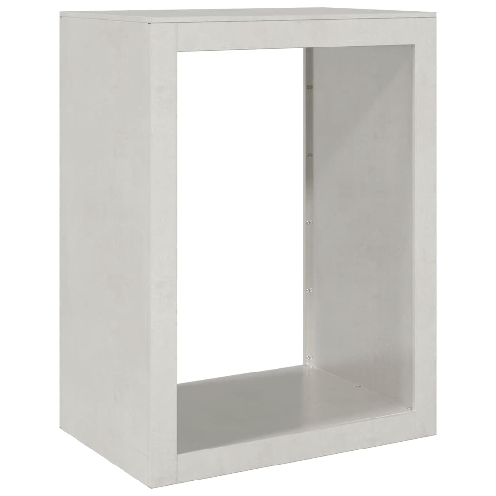 Haardhoutrek 60x40x80 cm roestvrij staal is nu te koop bij PeponiXL, paradijselijk wonen!