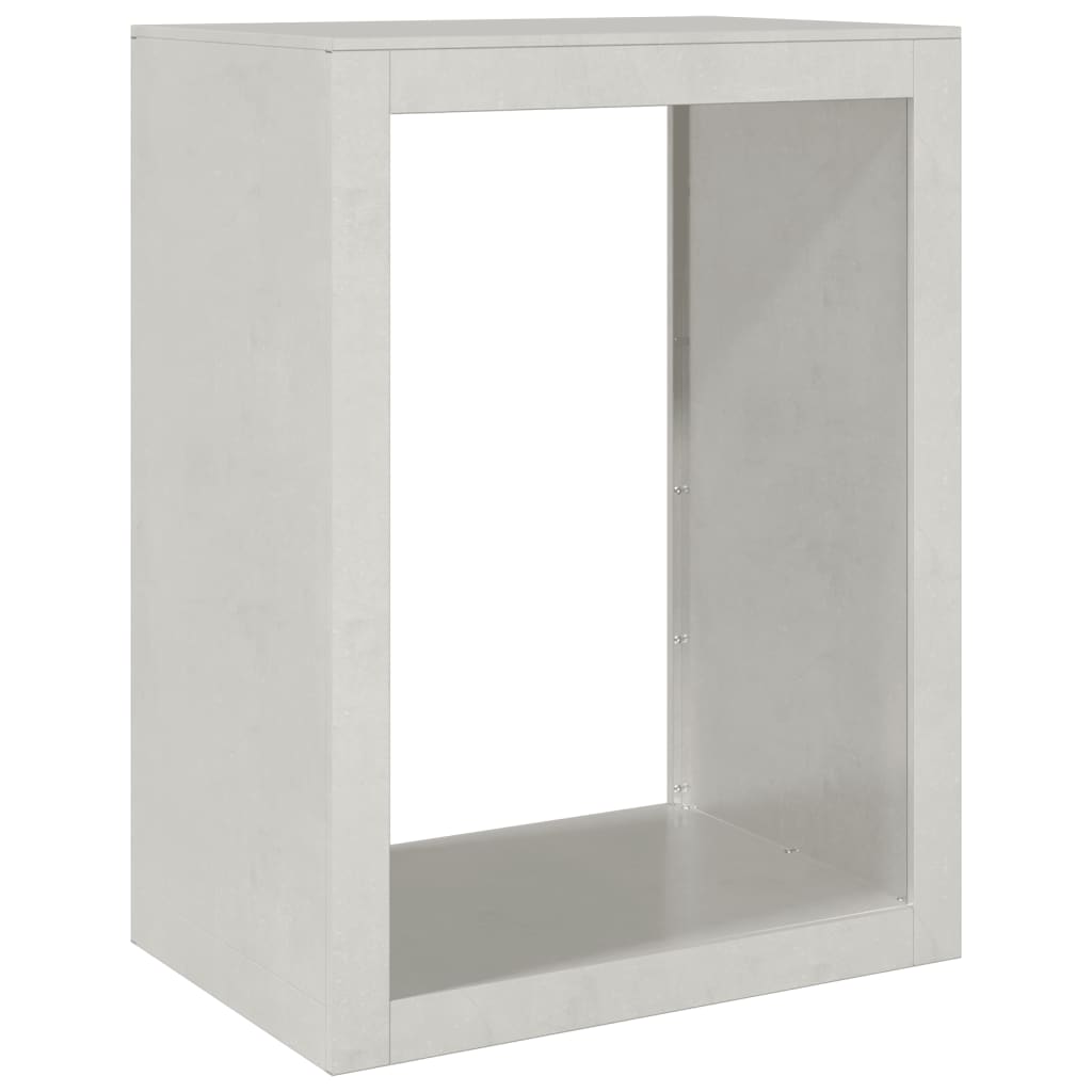 Haardhoutrek 60x40x80 cm roestvrij staal is nu te koop bij PeponiXL, paradijselijk wonen!