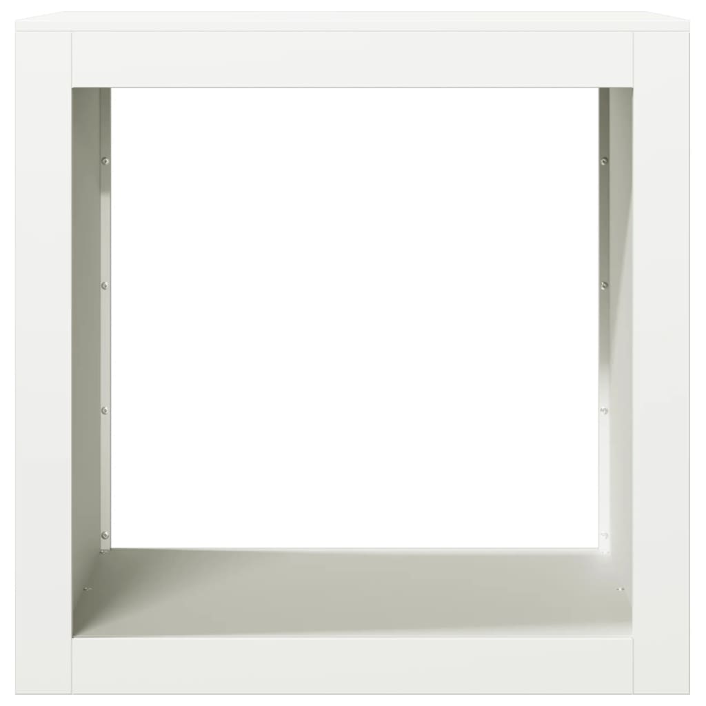 Haardhoutrek 60x40x60 cm staal wit is nu te koop bij PeponiXL, paradijselijk wonen!