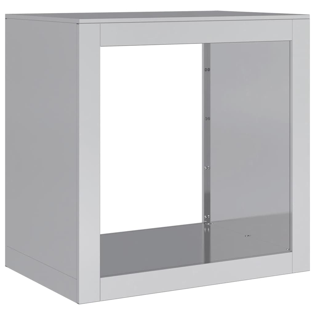 Haardhoutrek 60x40x60 cm gegalvaniseerd staal is nu te koop bij PeponiXL, paradijselijk wonen!
