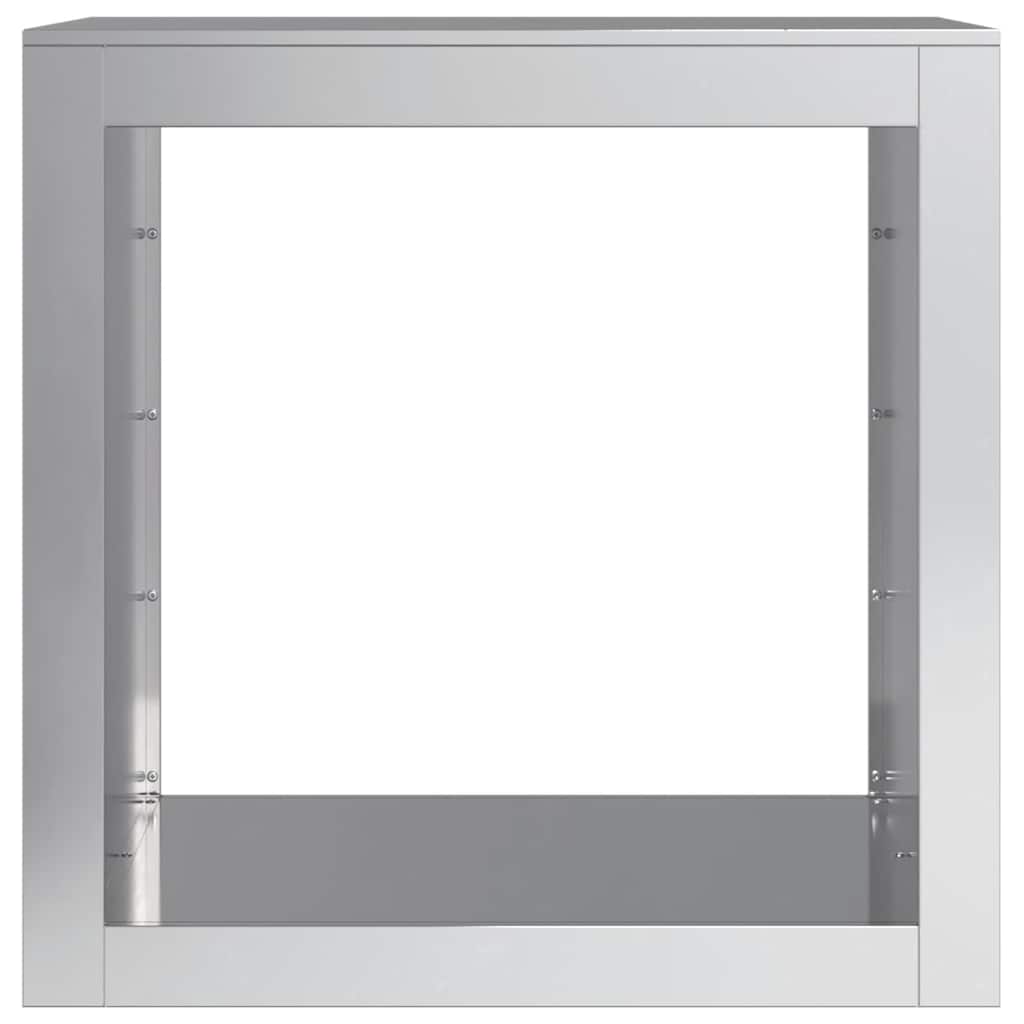 Haardhoutrek 60x40x60 cm gegalvaniseerd staal is nu te koop bij PeponiXL, paradijselijk wonen!