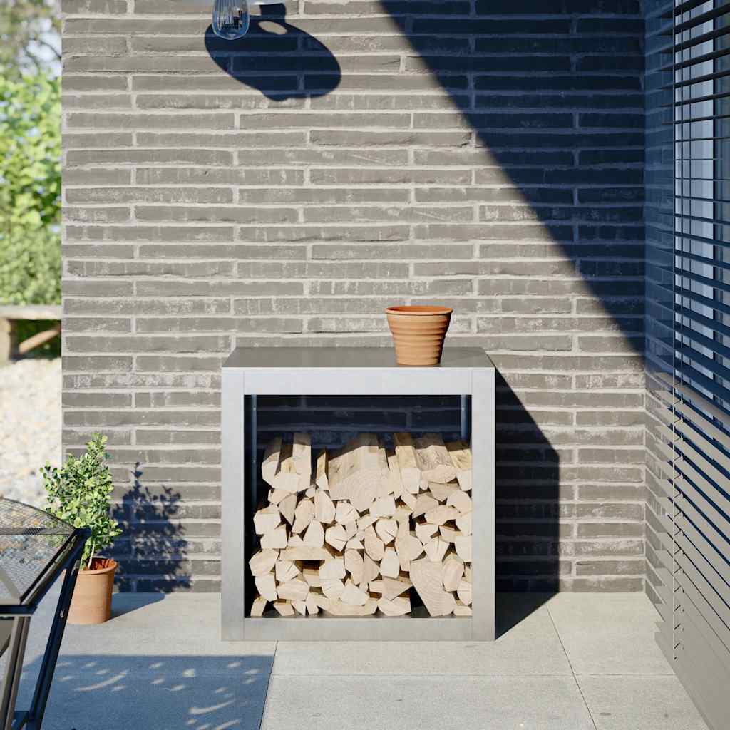 Haardhoutrek 60x40x60 cm gegalvaniseerd staal is nu te koop bij PeponiXL, paradijselijk wonen!