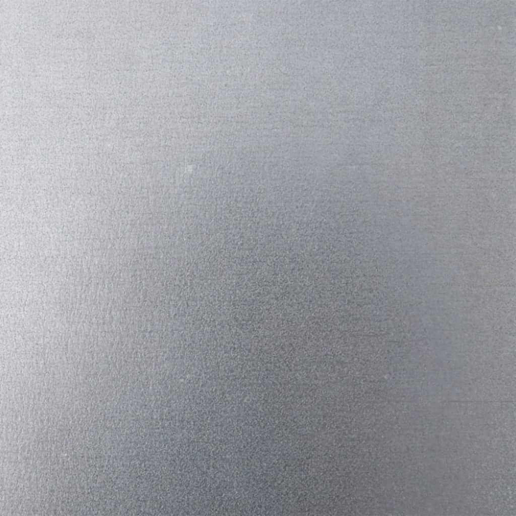 Plantenbakken 2 st 30x30x30 cm gegalvaniseerd staal is nu te koop bij PeponiXL, paradijselijk wonen!