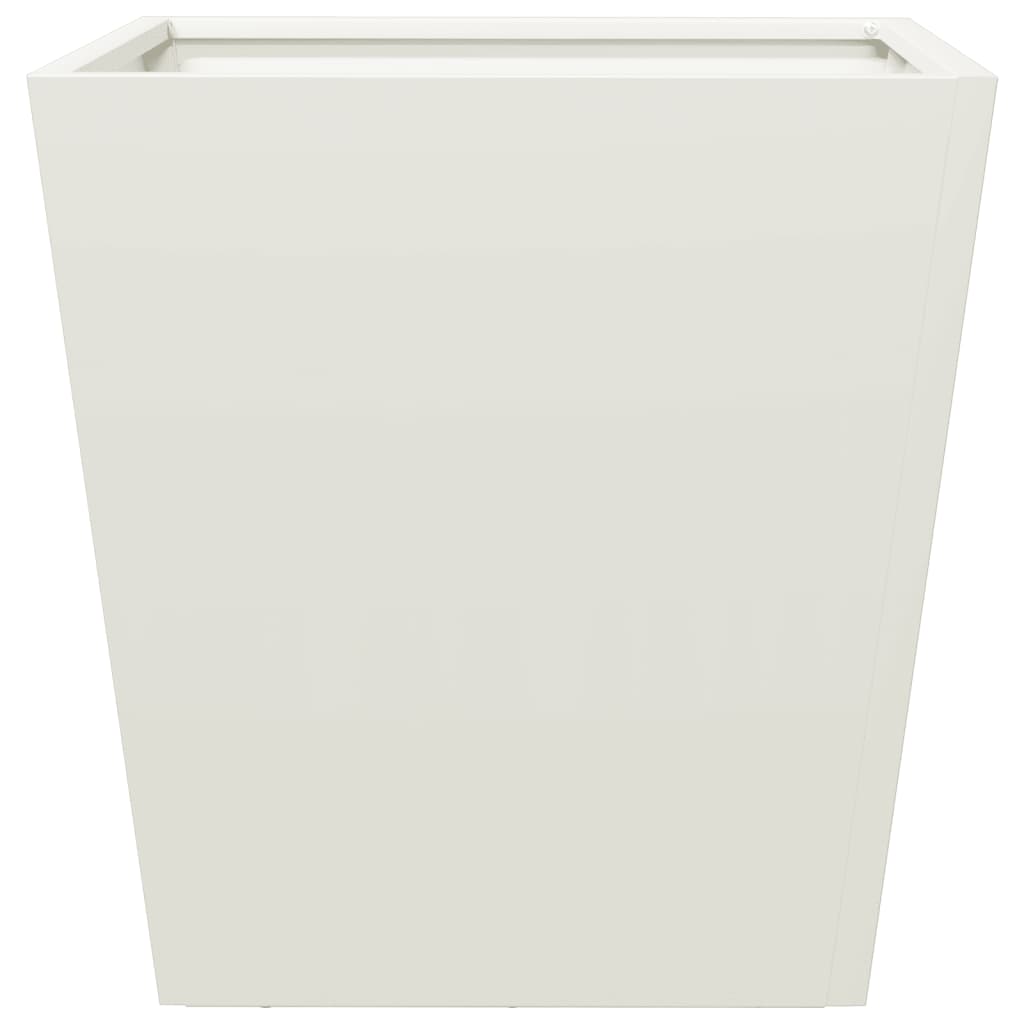 Plantenbak 40x40x40 cm staal wit is nu te koop bij PeponiXL, paradijselijk wonen!
