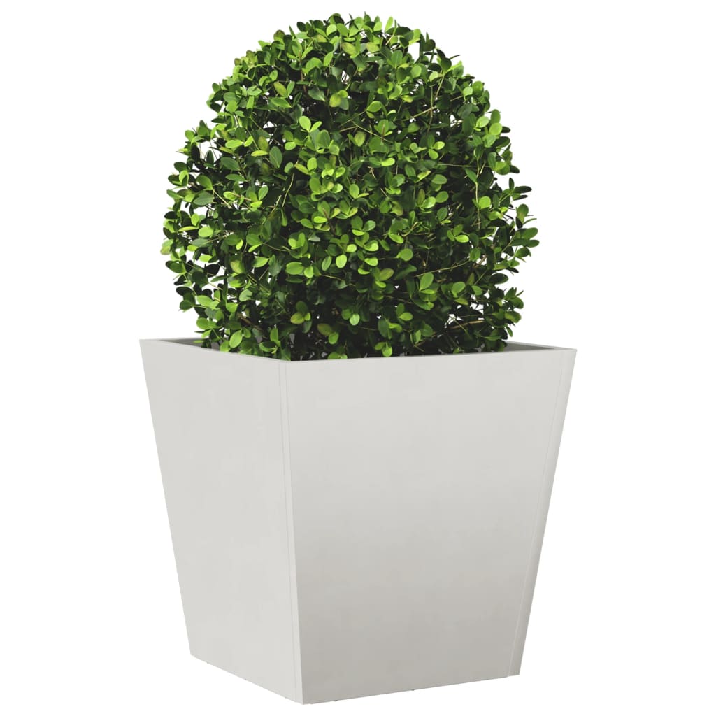 Plantenbakken 2 st 40x40x40 cm roestvrij staal is nu te koop bij PeponiXL, paradijselijk wonen!