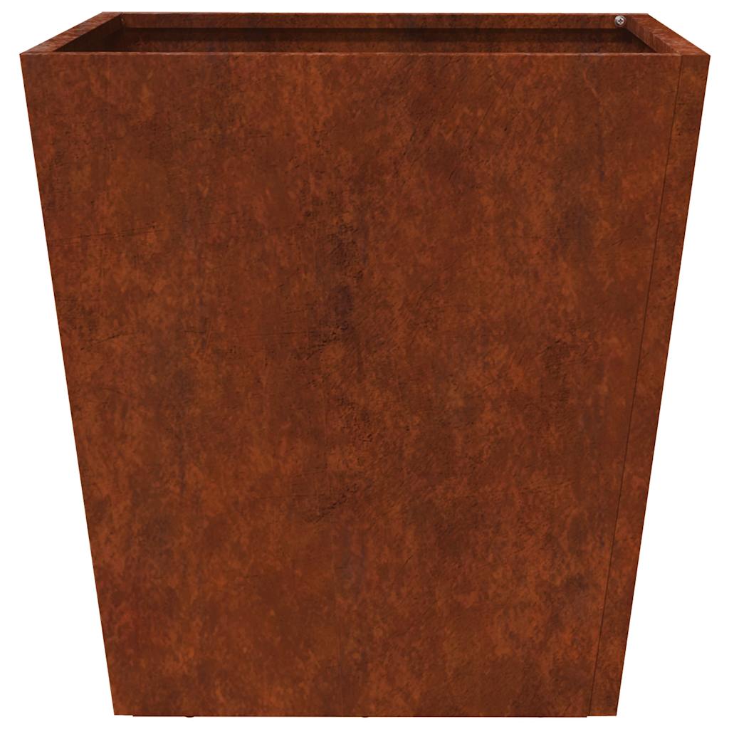Plantenbakken 2 st 40x40x40 cm weervast staal is nu te koop bij PeponiXL, paradijselijk wonen!
