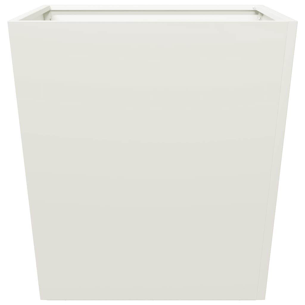Plantenbak 50x50x50 cm staal wit is nu te koop bij PeponiXL, paradijselijk wonen!