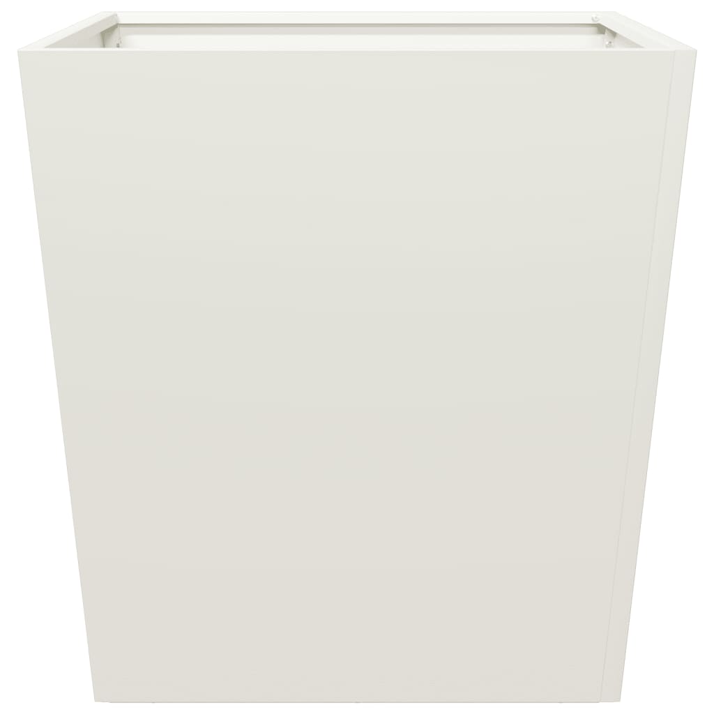 Plantenbak 50x50x50 cm staal wit is nu te koop bij PeponiXL, paradijselijk wonen!
