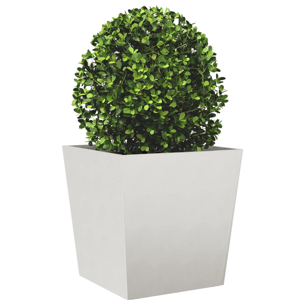 Plantenbakken 2 st 50x50x50 cm roestvrij staal is nu te koop bij PeponiXL, paradijselijk wonen!