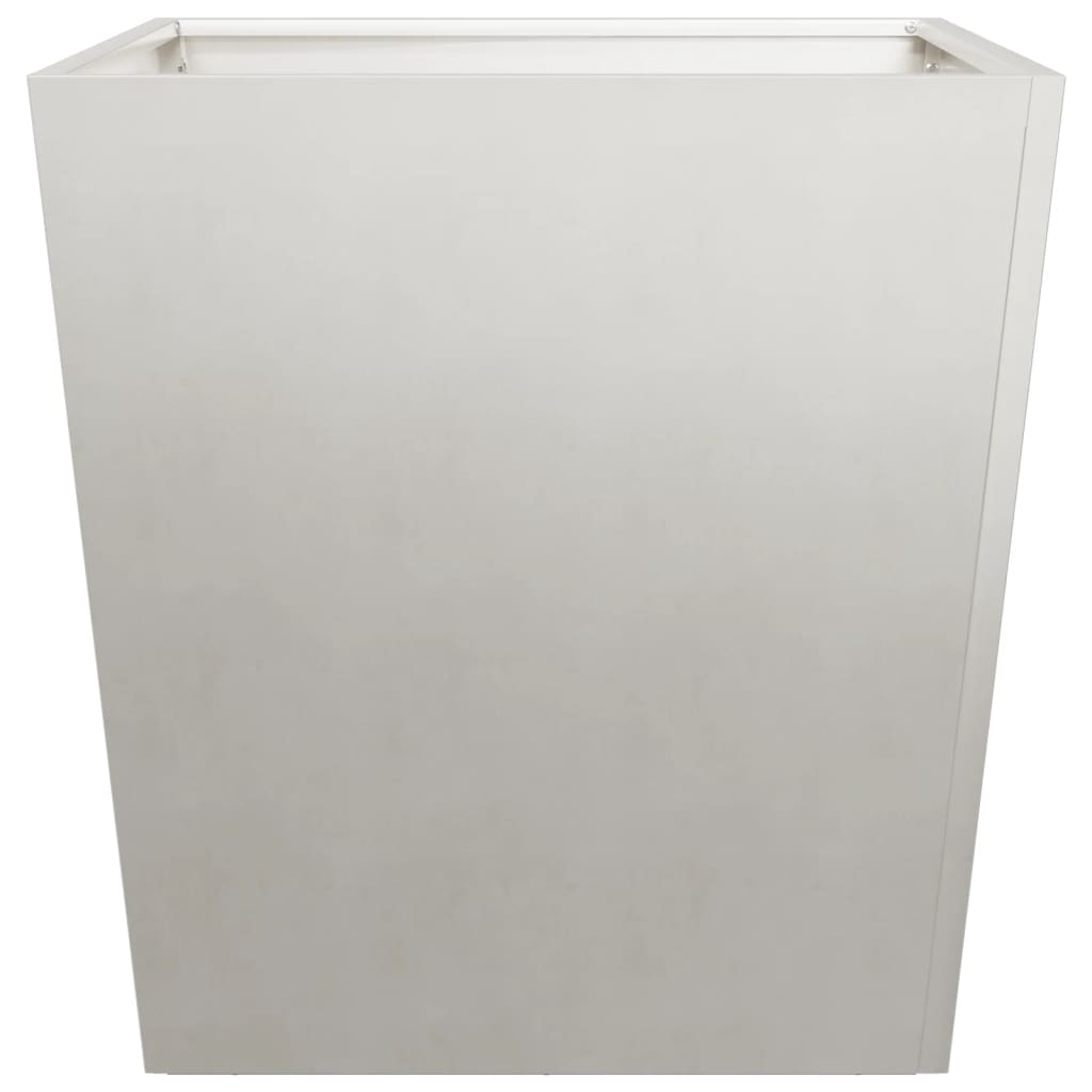 Plantenbakken 2 st 50x50x50 cm roestvrij staal is nu te koop bij PeponiXL, paradijselijk wonen!