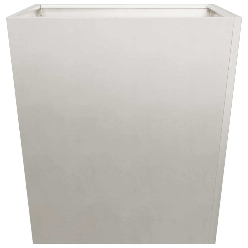 Plantenbakken 2 st 50x50x50 cm roestvrij staal is nu te koop bij PeponiXL, paradijselijk wonen!