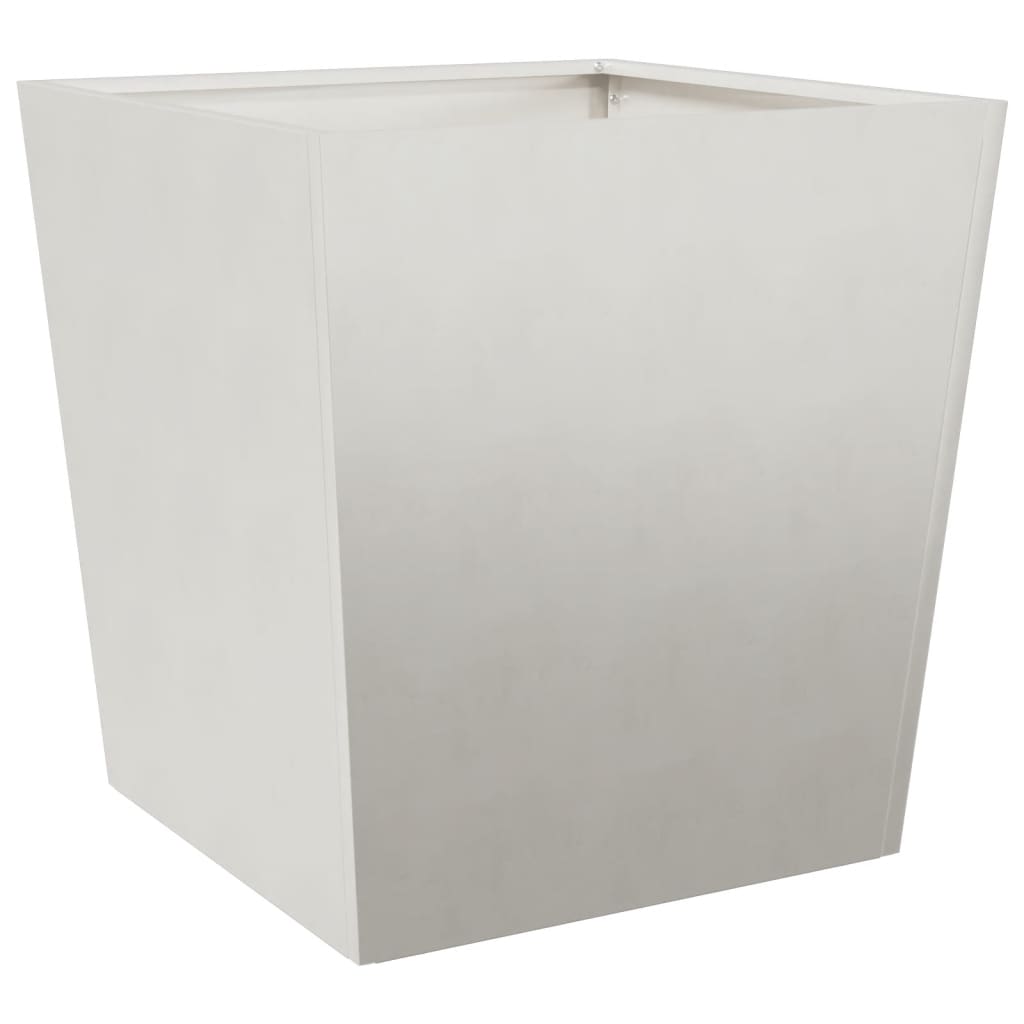 Plantenbakken 2 st 50x50x50 cm roestvrij staal is nu te koop bij PeponiXL, paradijselijk wonen!