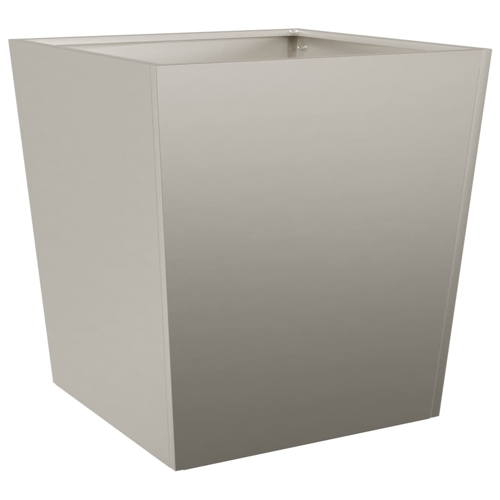 Plantenbakken 2 st 50x50x50 cm weervast staal is nu te koop bij PeponiXL, paradijselijk wonen!