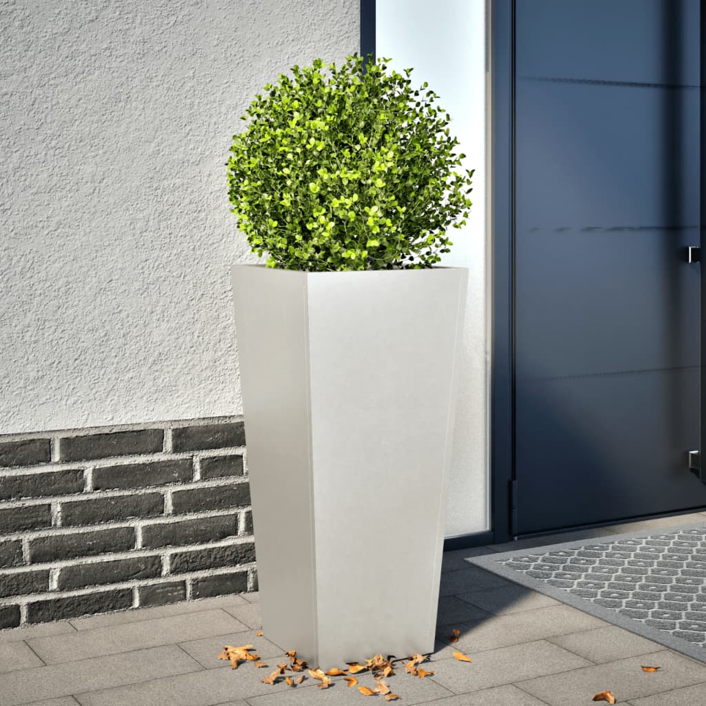 Plantenbak 35x35x75 cm roestvrij staal is nu te koop bij PeponiXL, paradijselijk wonen!